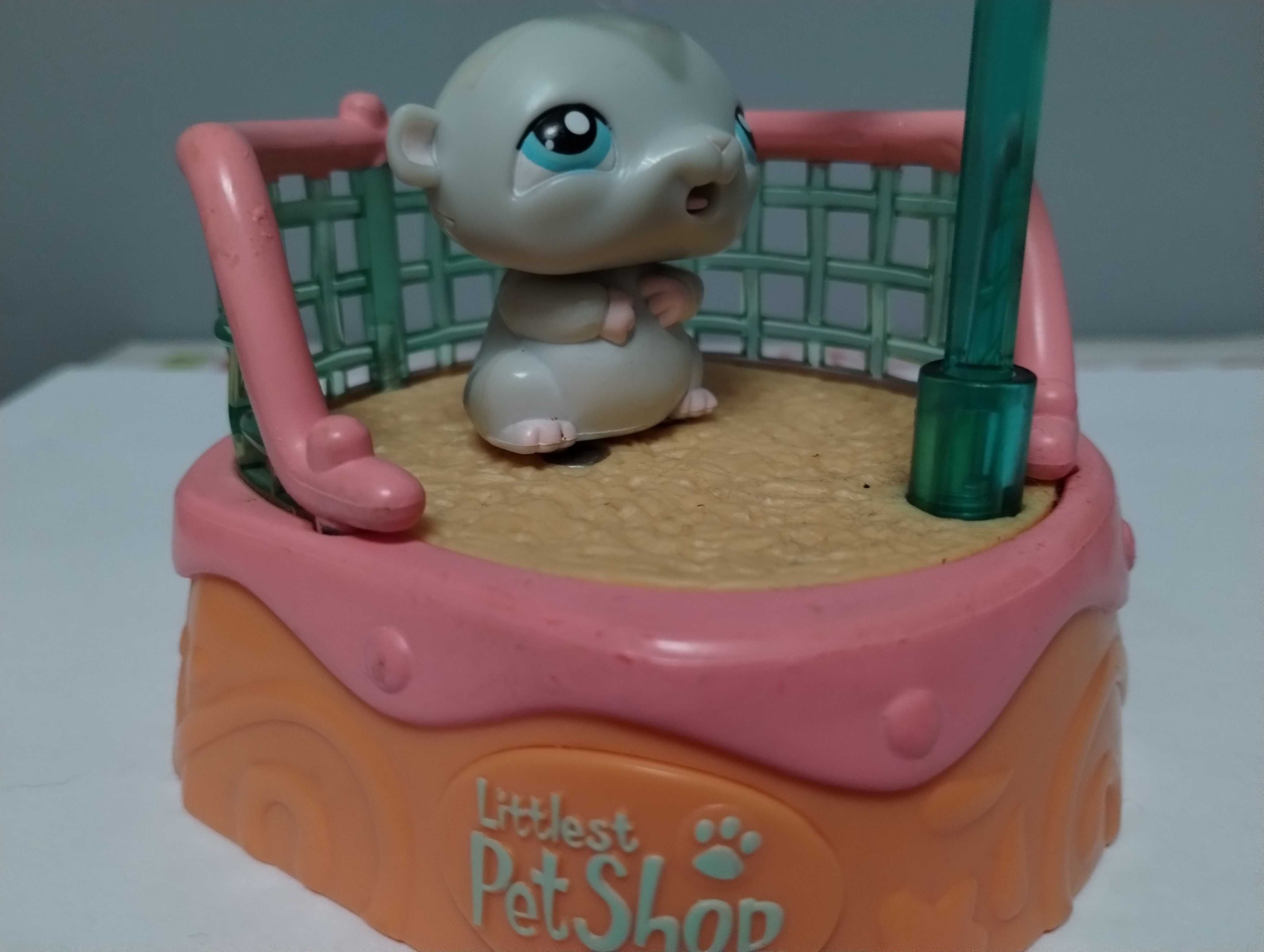 Chomik littlest pet shop w zestawie.