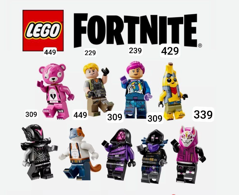 Lego lego star wars fortnite minifigures