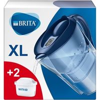 Фильтр кувшин Brita Marella XL Memo синий + 2 картриджа Brita Maxtra