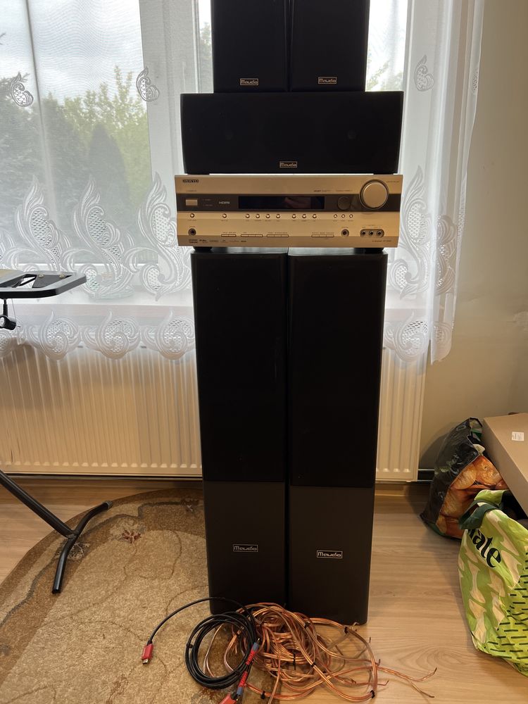 Amplituner HT-R508 plus głośniki HCS9920