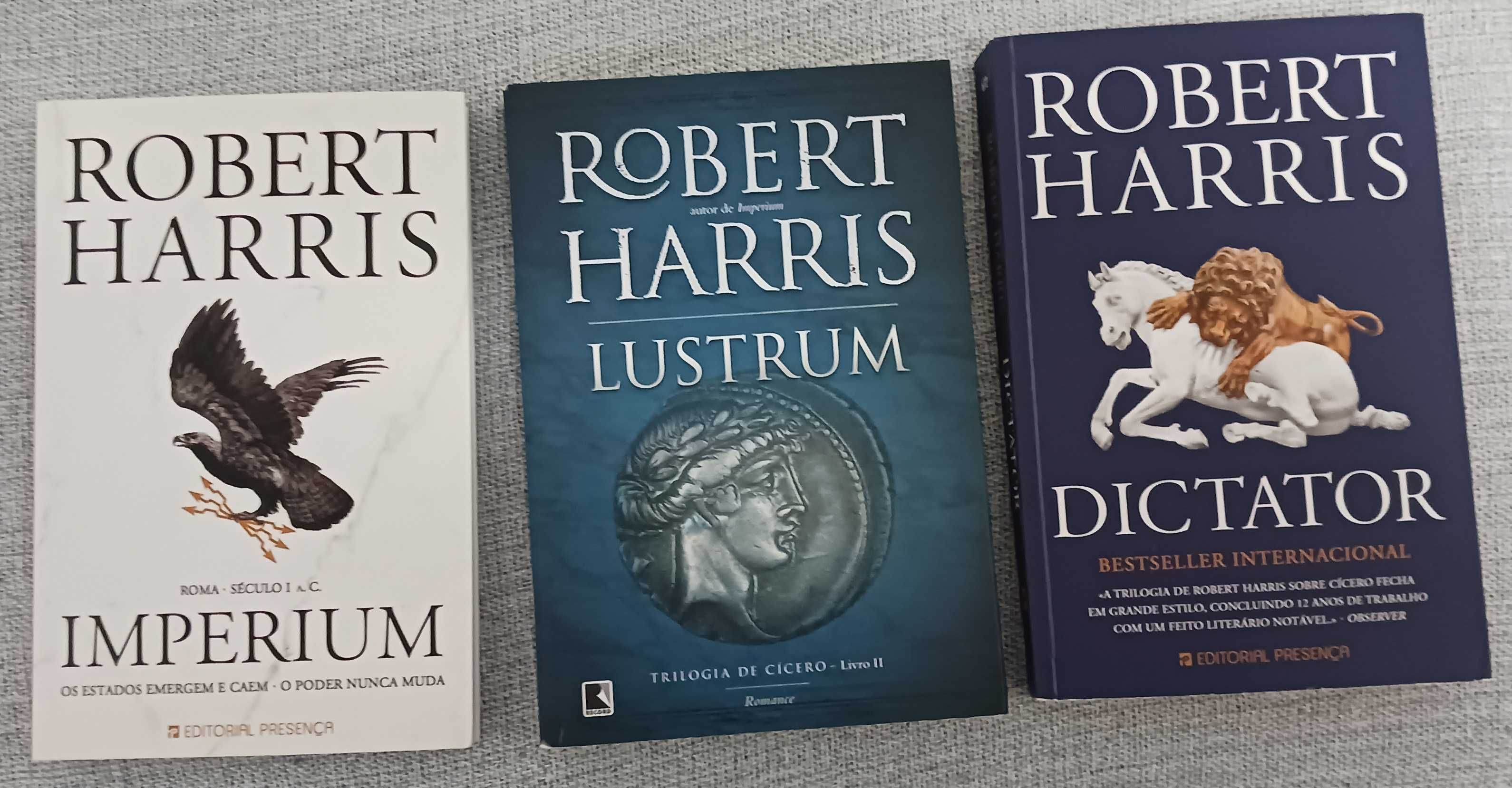 Trilogia de Cícero, de Robert Harris