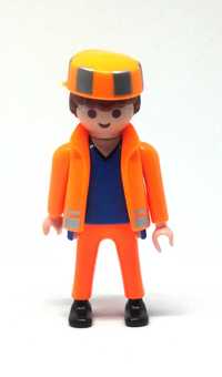 Playmobil figurka robotnik sprzątacz zabawka ludzik