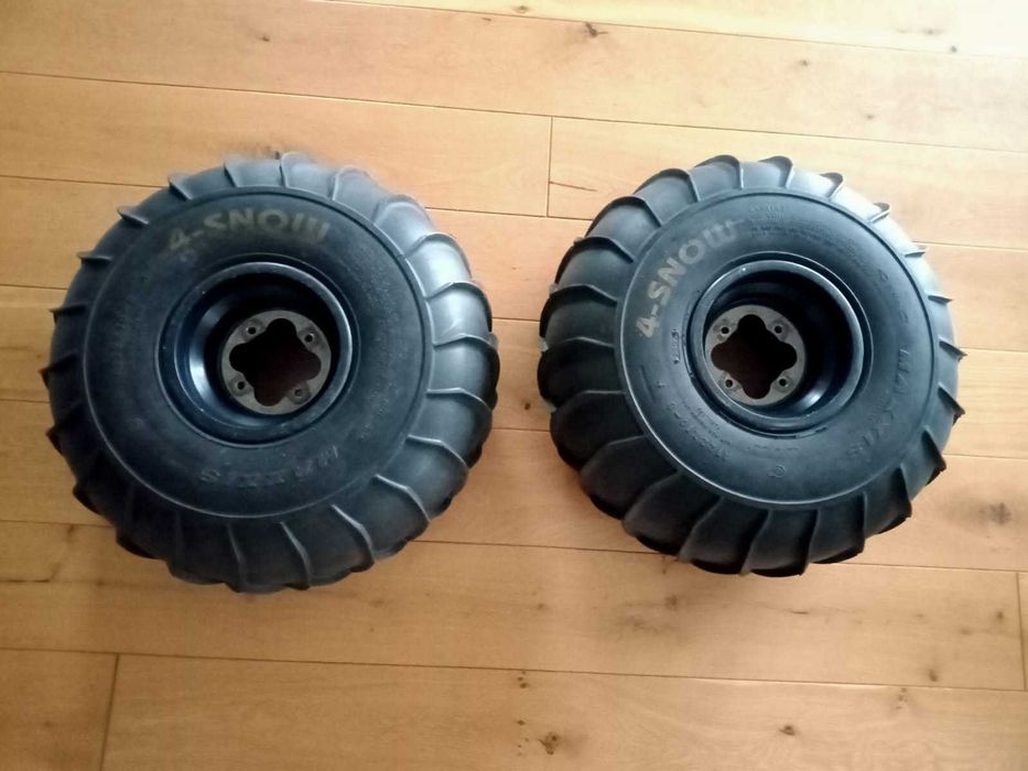 Koła maxxis 4 Snow Śnieżne by KTM alufelgi 4x80mm 22x10-8