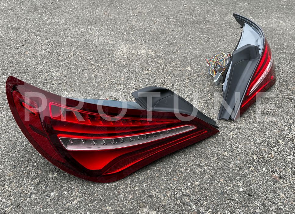 Фары фонари FullLED рест 16+ Mercedes CLA W117 C117 LED Оптика Стопы