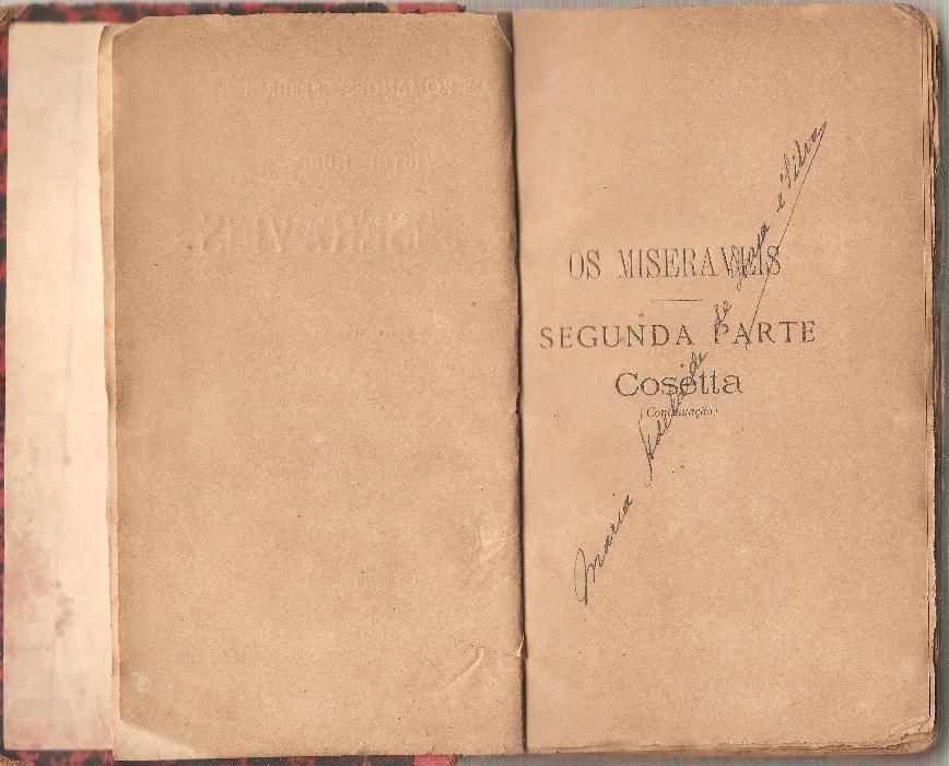 Os Miseráveis de Victor Hugo - Edição ano 1900