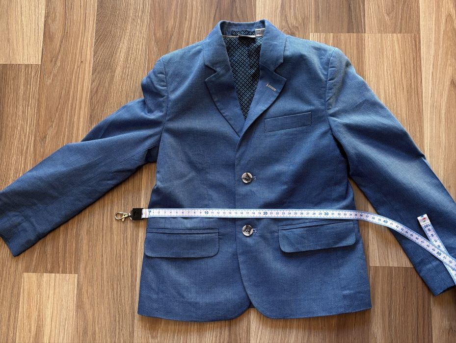 Marynarka chłopięca 122 pepperts niebieska