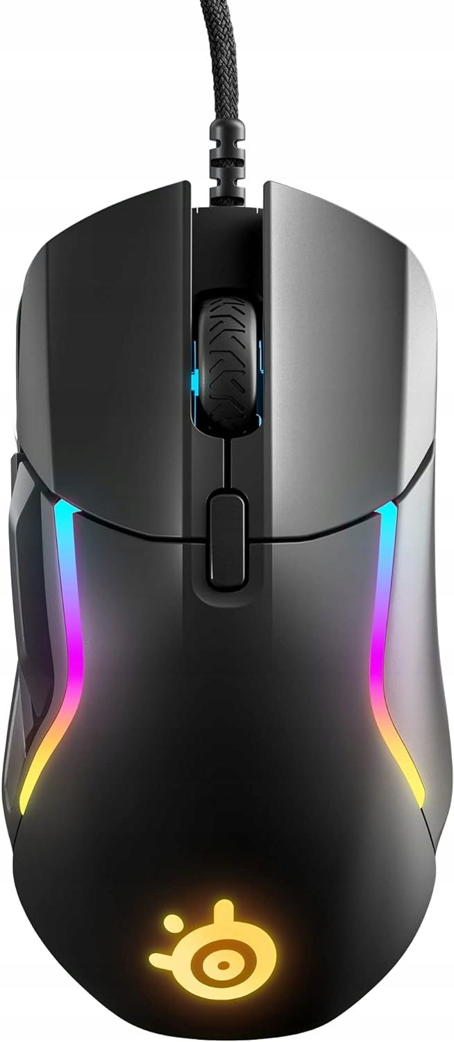 mysz steelseries rival 5 gamingowa moba mmo usb rgb czarna