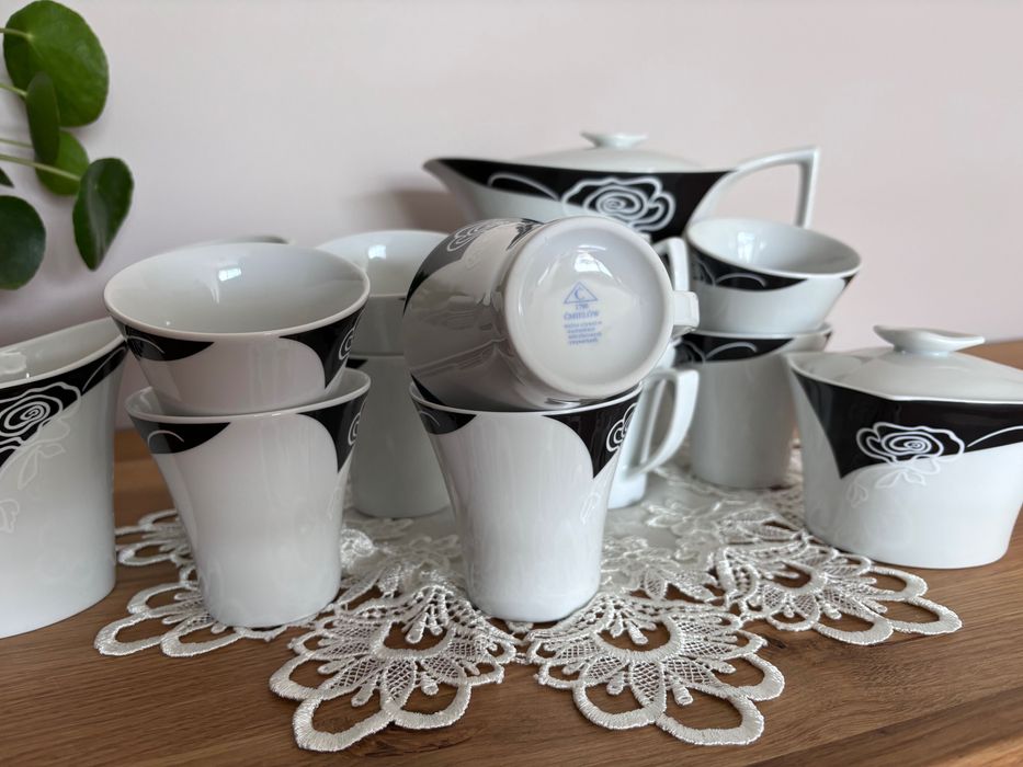 Porcelana Ćmielów - zestaw kawowy