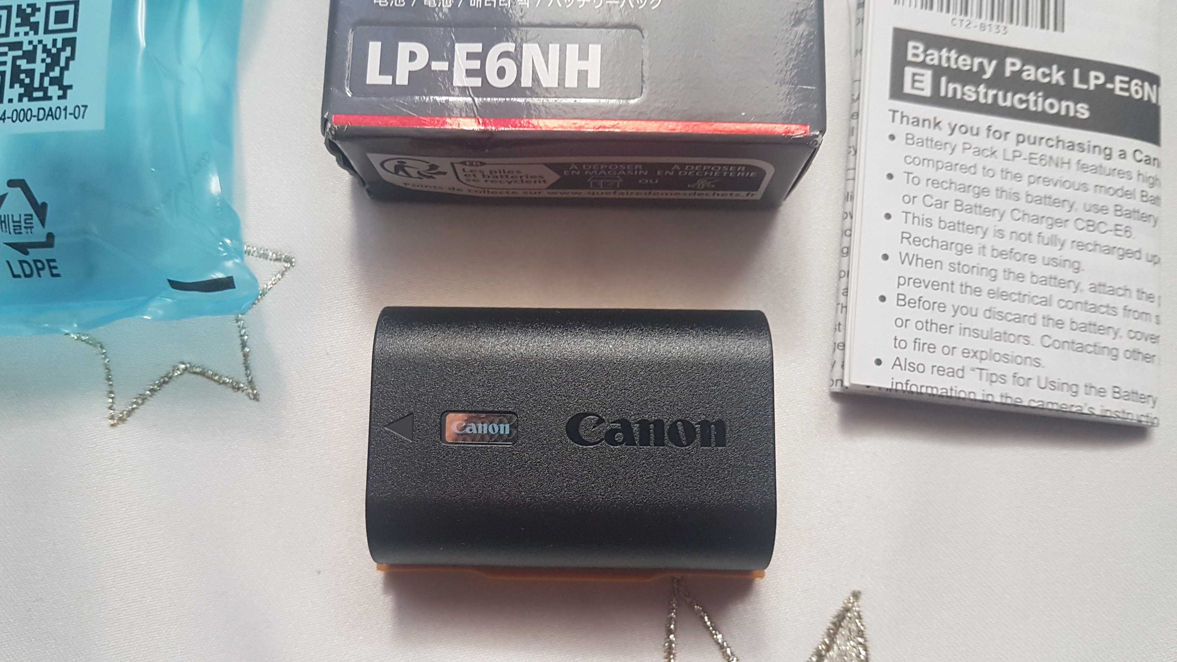 Najmocniejszy Akumulator Canon LP-E6NH R R6 R5 5D 6D Mark 70D 80D 90D
