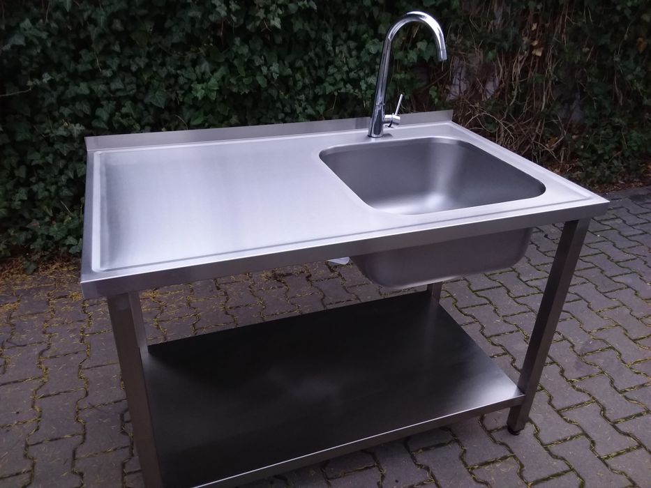 Zlew zlewozmywak basen 70x120cm gastronomiczny duża misa 50x50 wysyłka