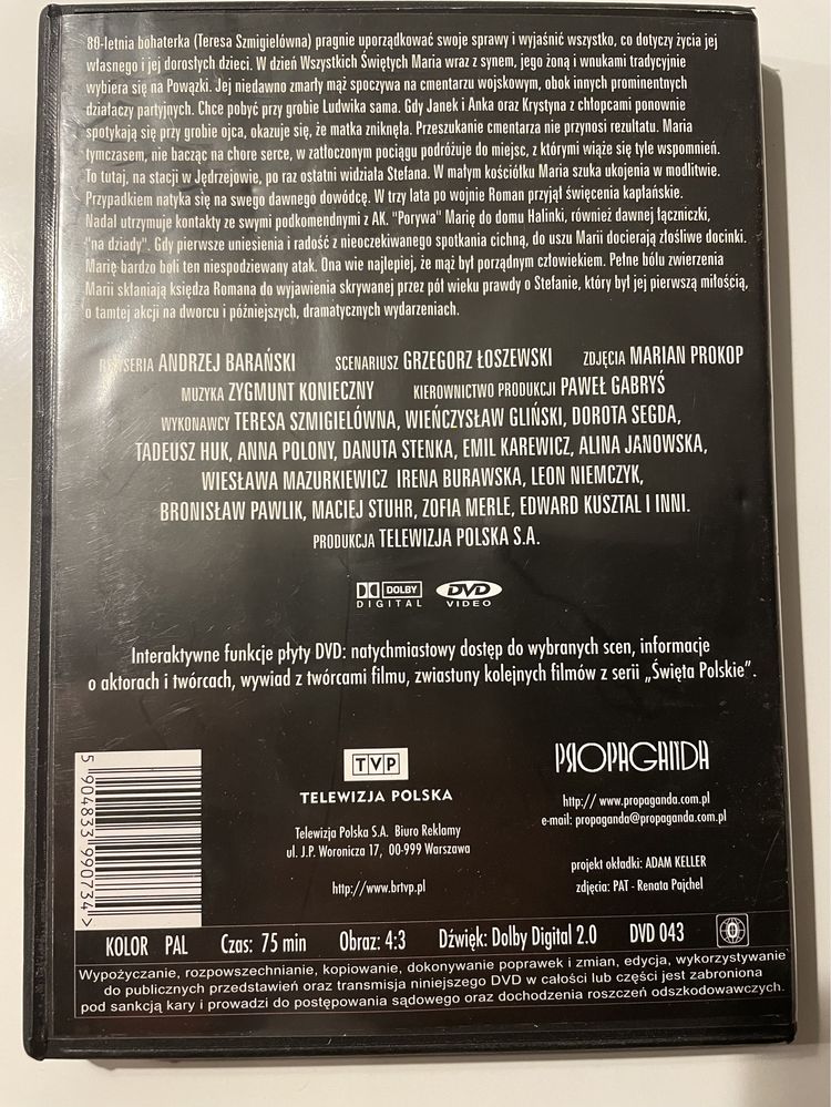 Wszyscy święci - seria Święta Polskie - film DVD