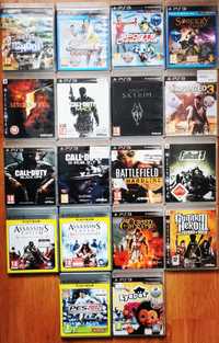 Gry ps3, skryrim, uncharted, eyepet, call of duty, fallout, shoot, pes