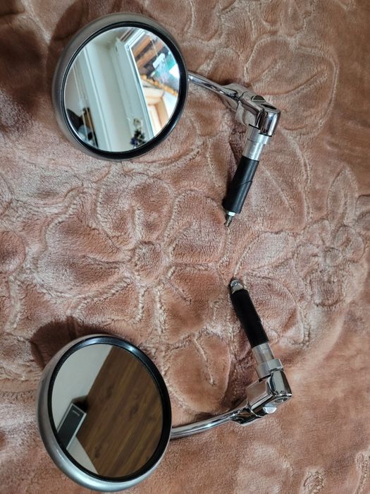 Lusterka motocyklowe chrom