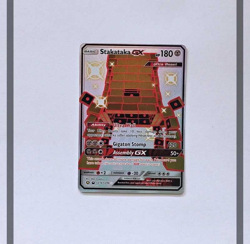 Stakataka Gx SV74/SV94 HIF Pokemon ENG-NM