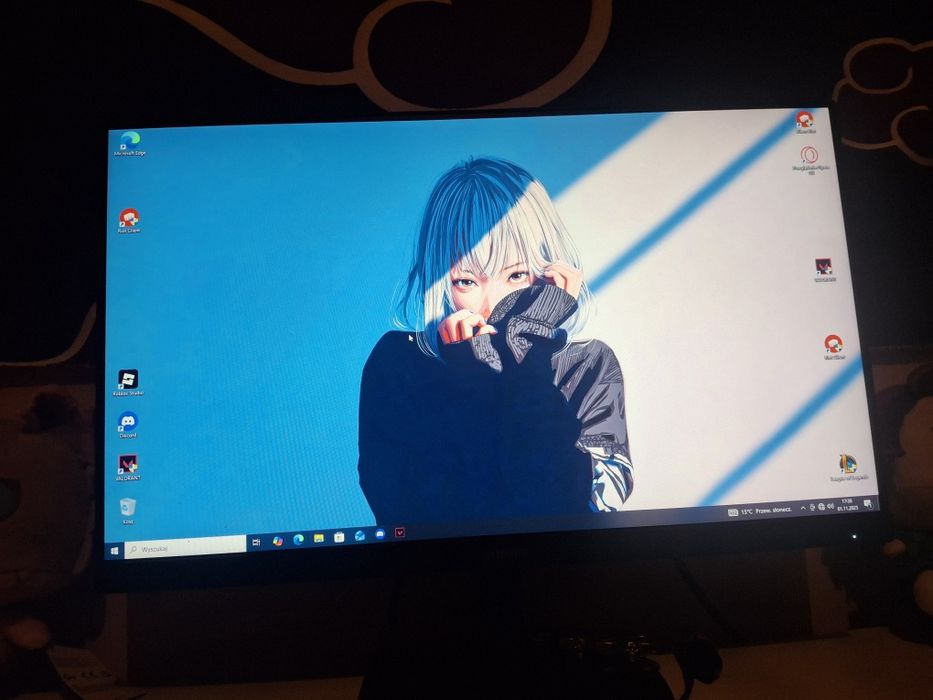 Komputer gamingowy + Monitor myszka klawa