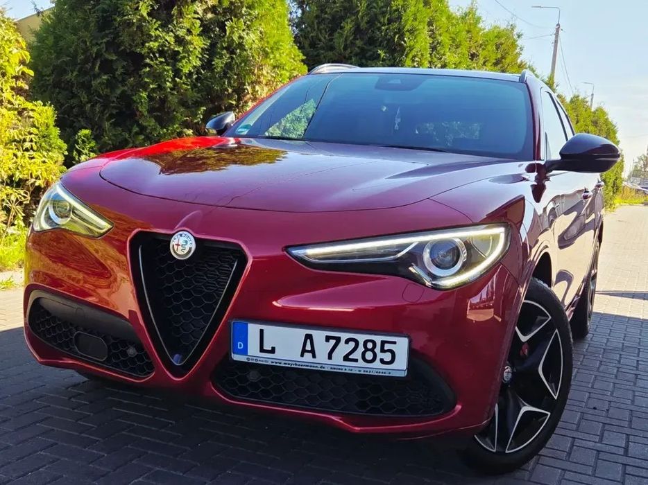 Alfa Romeo Stelvio 2.0 280Km VELOCE AwD Led Kamer Gwarancja Raty Opłaty!!!