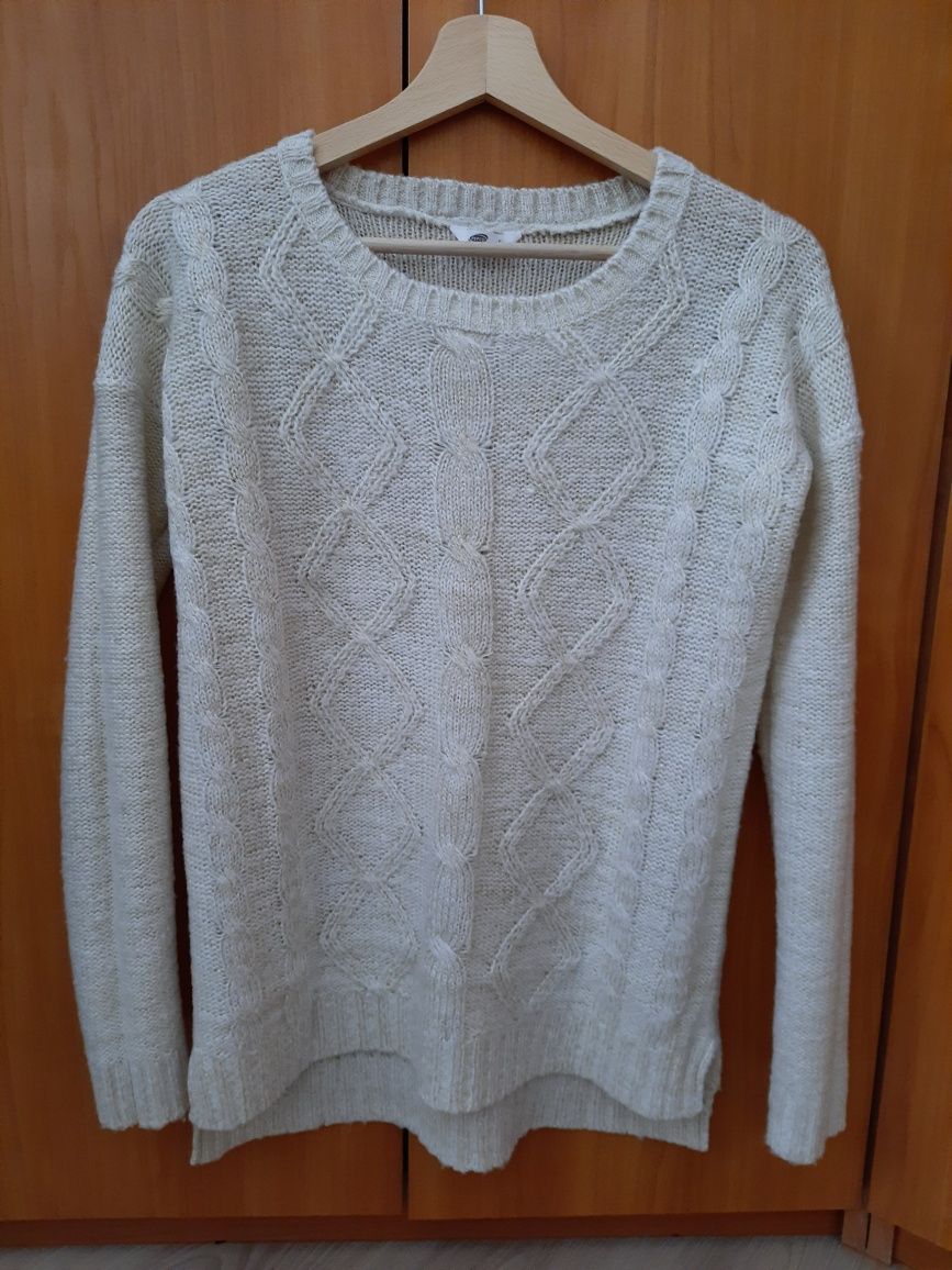 Sweter beżowy  S