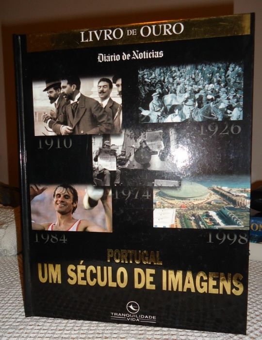 Livro antigo "Um Século de Imagens"