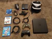 PS4 SLIM 1TR + Oculos VR