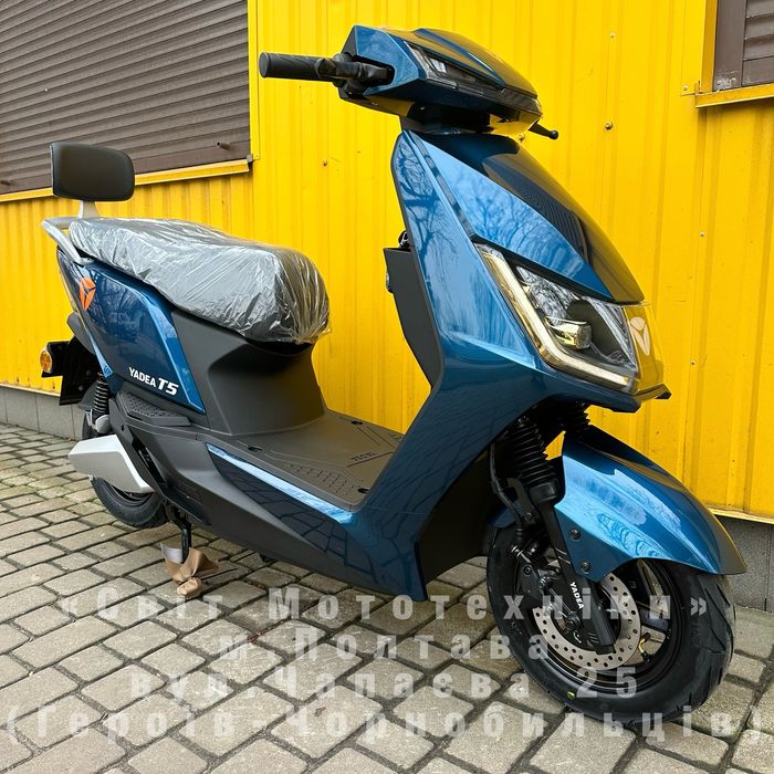 Новий електроскутер Yadea T5 2000W 72V20Ah 2024р.Графеновий АКБ скутер