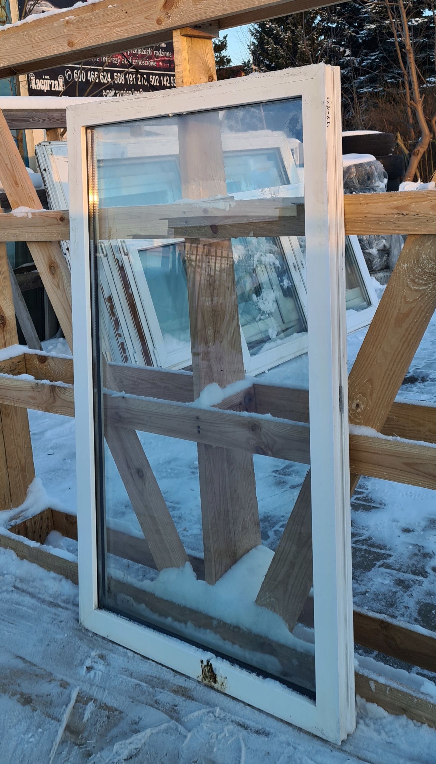 OKNA Używane 77X132 FIX OKNO KacprzaK Plastikowe PCV Lider Okna
OLX