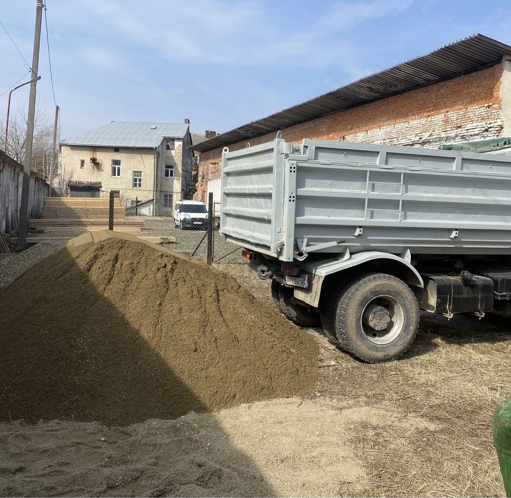 Пісок щебінь відсів шутер вапняк