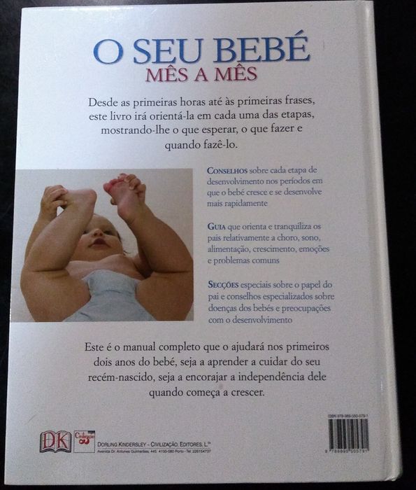 Livro "O Seu Bebé Mês a Mês"