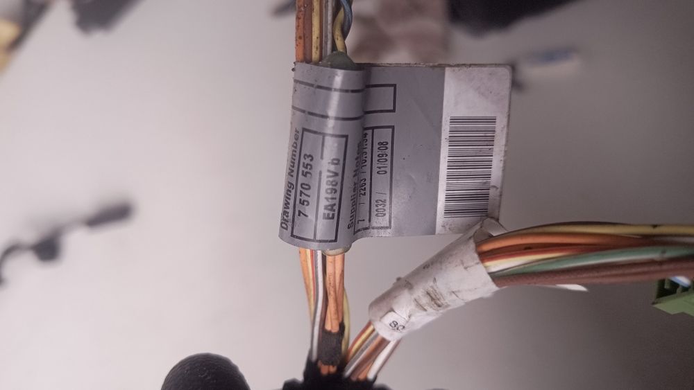 BMW E81 E87 n43 wiązka skrzyni biegów