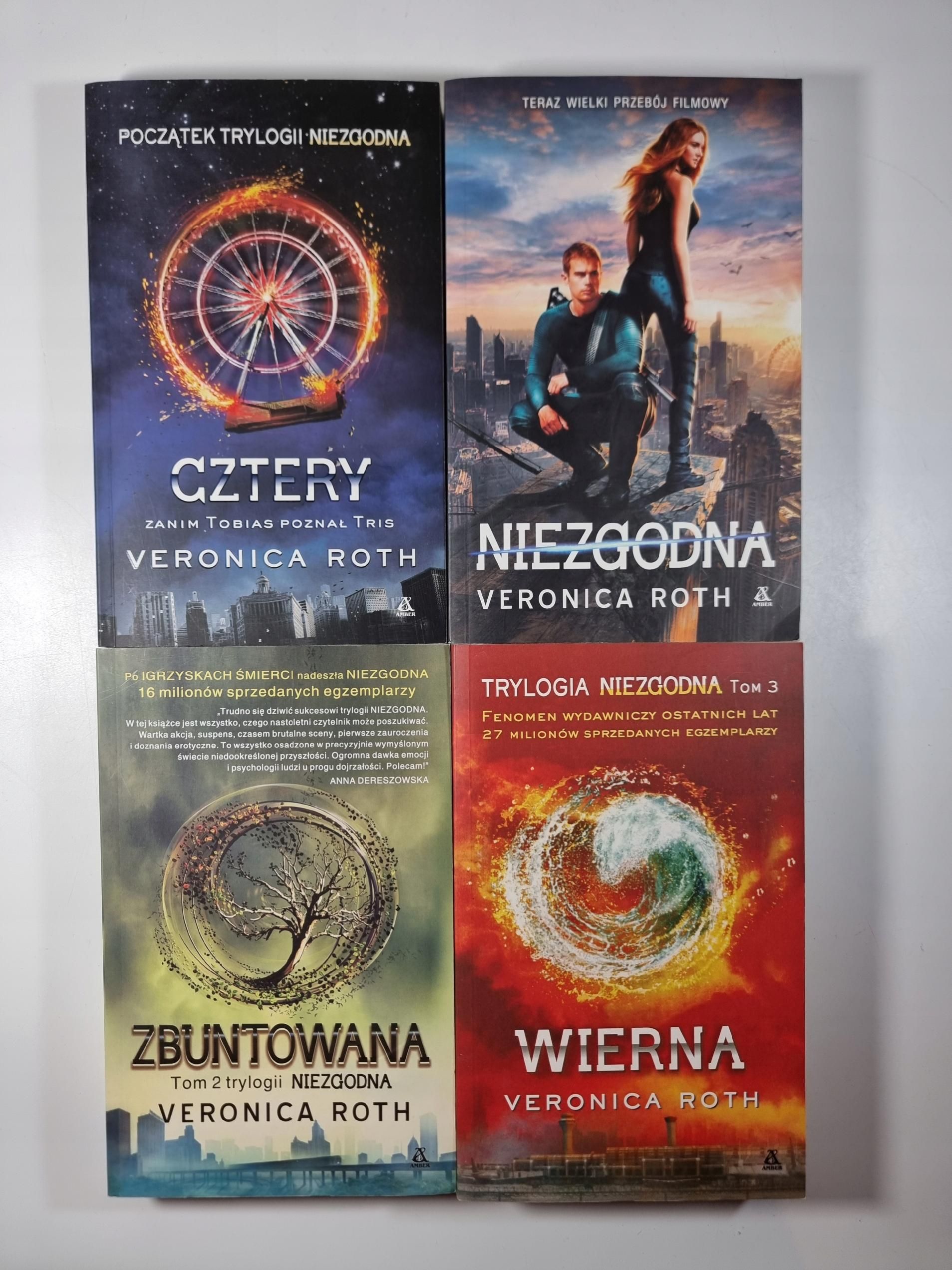 Niezgodna / Zbuntowana / Wierna / Cztery / Veronica Roth