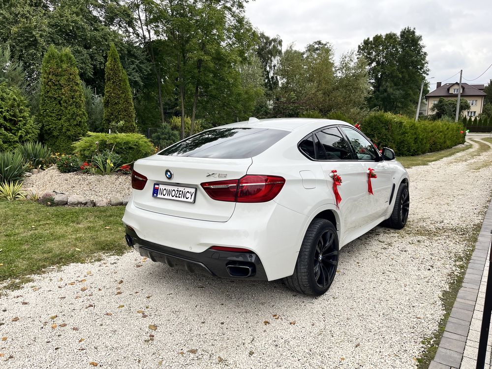 Piekne BMW X6 Auto do ślubu samochod na ślub zawiozę