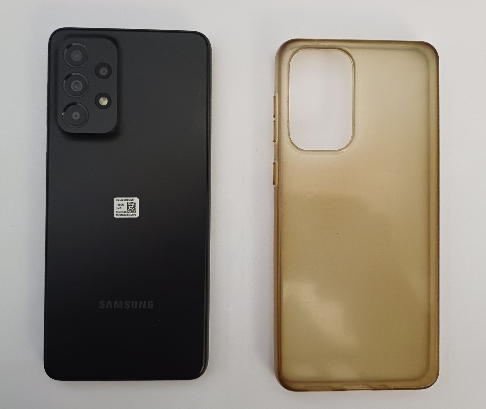 Telemóvel Samsung Galaxy A33 5G c capa e película  prot.  c garantia