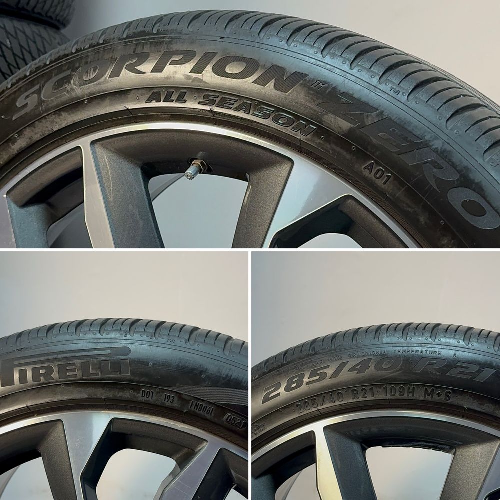 Audi R21 SQ7 Q7 SQ8 Q8 Sline оригінал 285/40/21 Pirelli 4М0601025BP