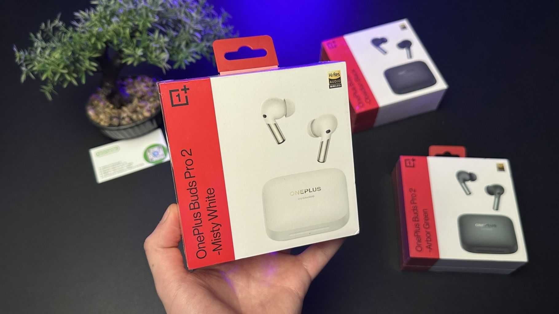 NEW Навушники TWS OnePlus Buds Pro 2 Arbor Green/Blac/White Гарантія