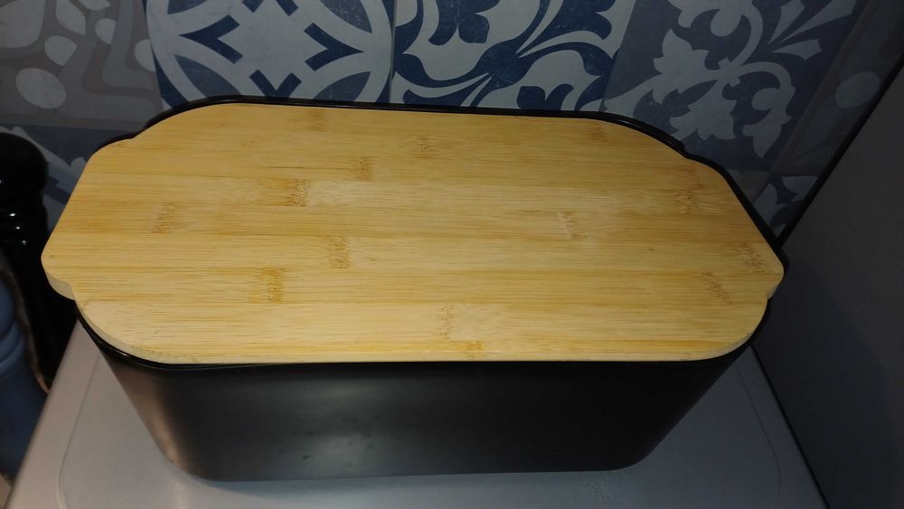 Chlebak z deską czarny