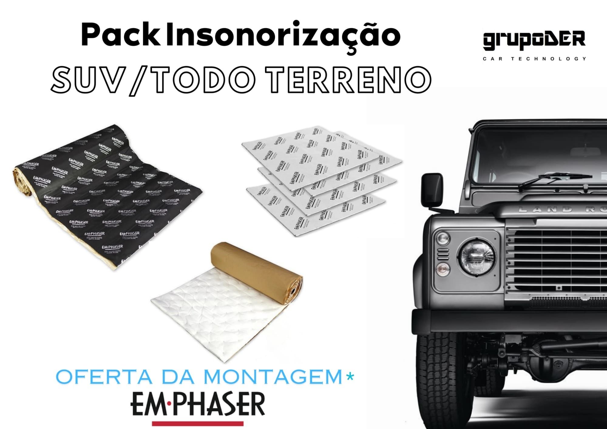 Pack's de Insonorização Emphaser Completos