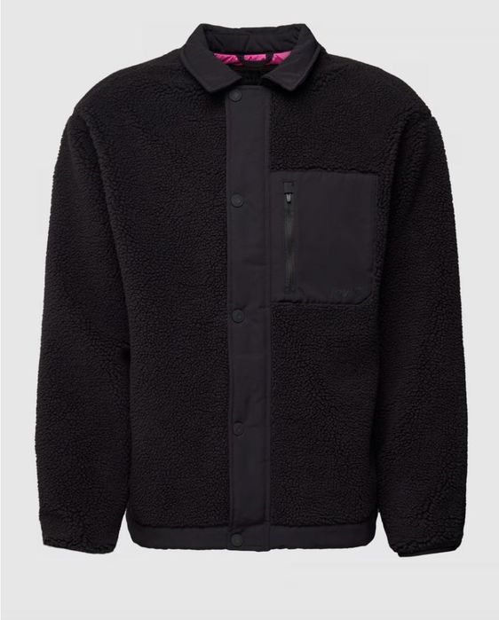 Levis Levi’s kurtka przejściowa koszulowa Sherpa czarna baranek polar