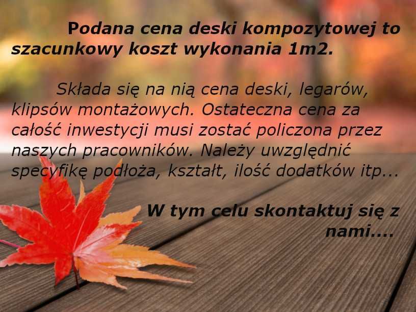 Deska Tarasowa, Deska Kompozytowa