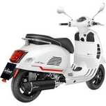 linha completa leovince black edition vespa gts 300 hpe - 14071
