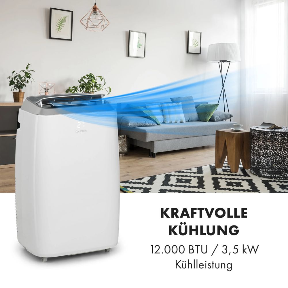 Кондиціонер мобільний,переносний напольний Klarstein Iceblock 12000БТЕ