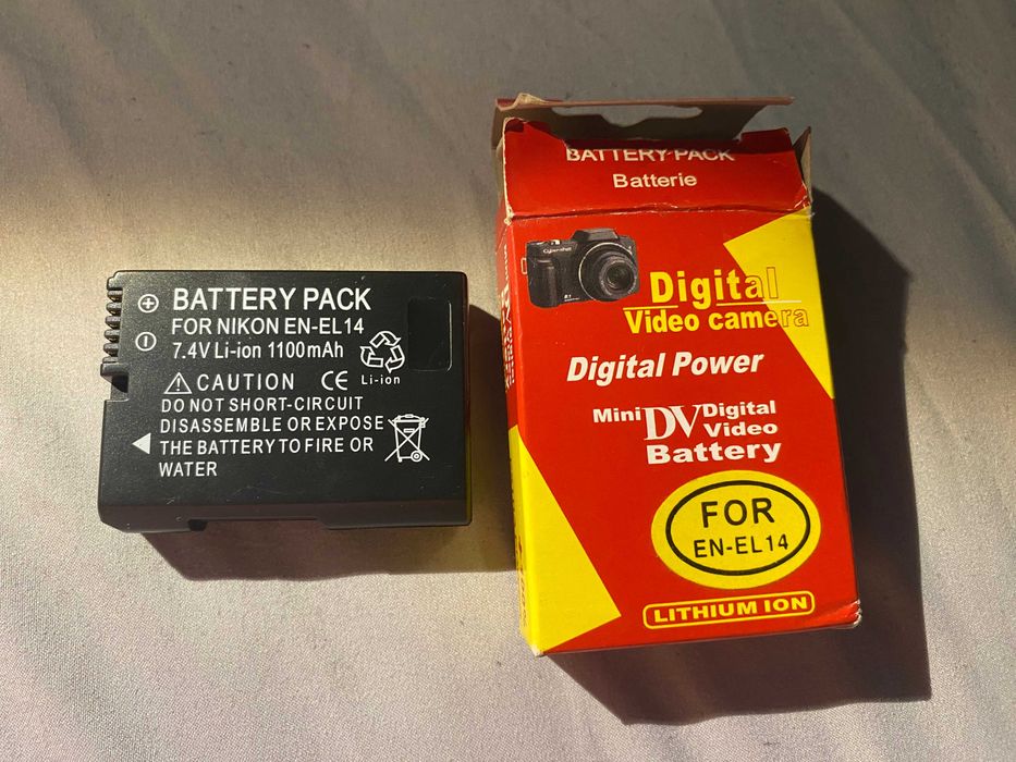 Akumulator EN-EL14 NIKON 7.4 V Li-ion 1100mAh