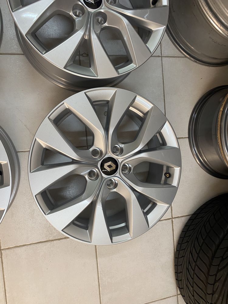 Jantes 17” 5x114.3 renault megane scenic laguna captur toyota kadjar