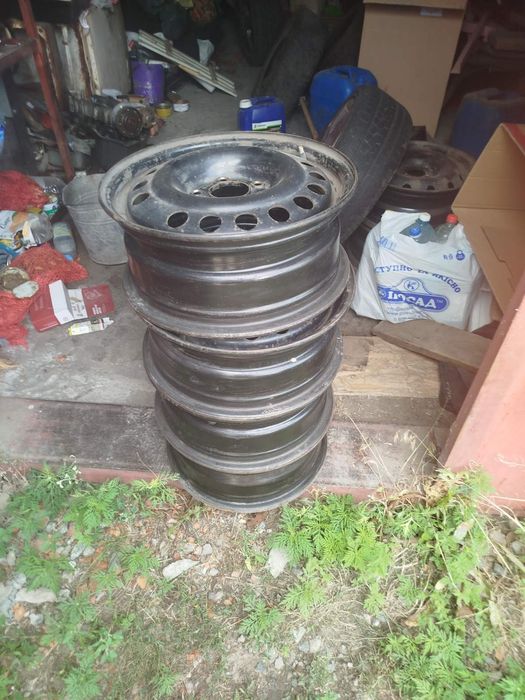 Диски R15 5/112 в неплохом состоянии с Volkswagen sharan