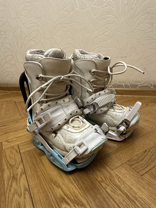 Черевики для сноуборду K2 - Luna та кріплення Raiden,