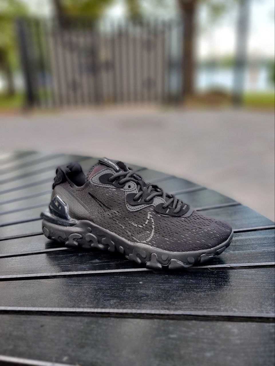 ‼️ Кросівки Nike React Vision Triple Black