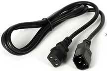 5 x Kabel zasilający przedłużacz do UPS komputera monitora 2-3m