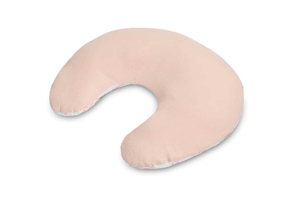 Rogal do karmienia Muślin Sensillo kol. wróżki różowy