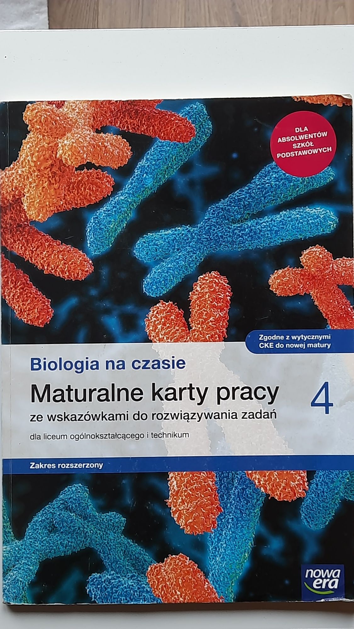 Sprzedam maturalne karty pracy 4 do biologii poziom rozszerzony