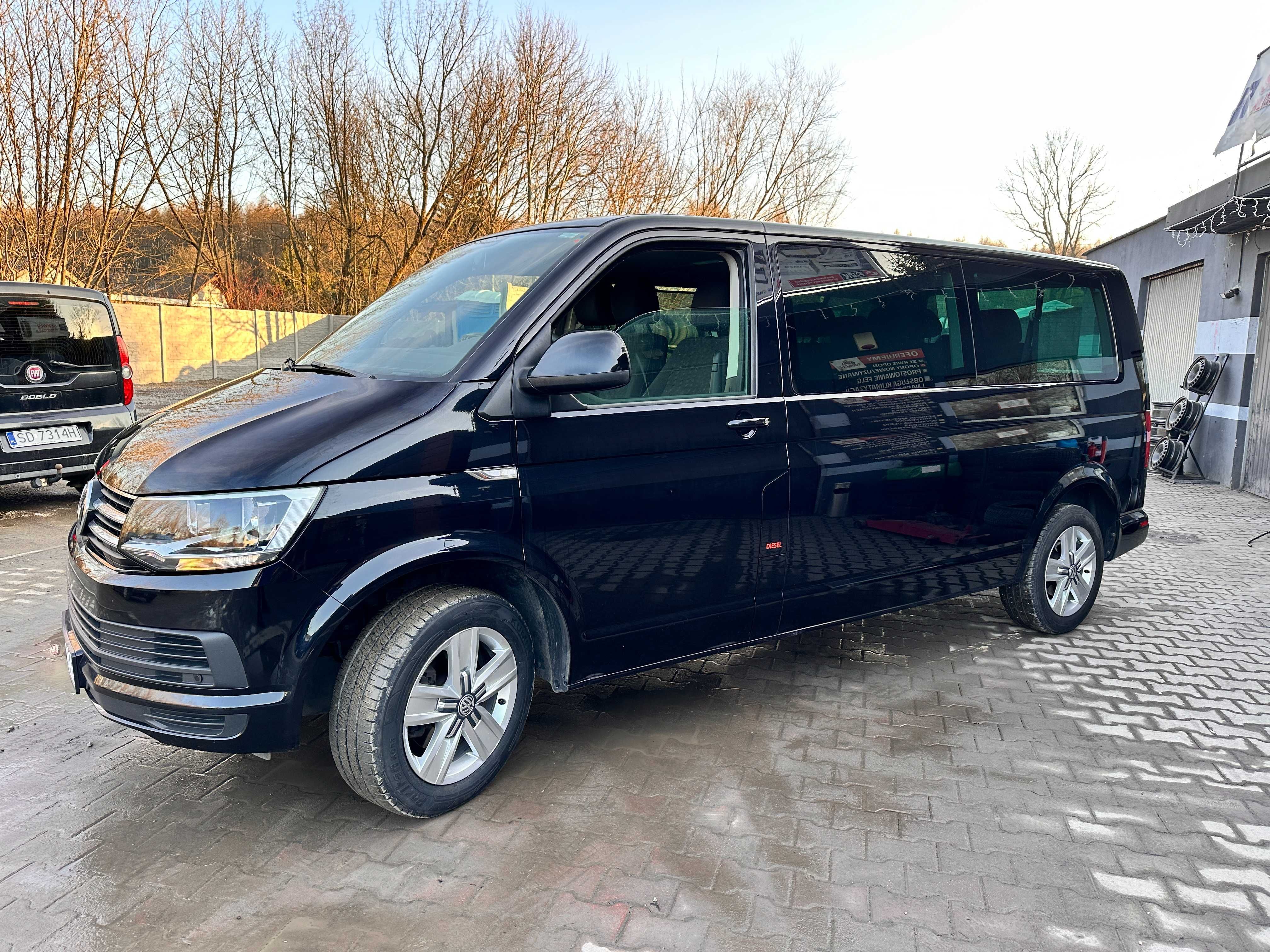 Wypożyczalnia busa 9os. Vw Caravelle DSG Long