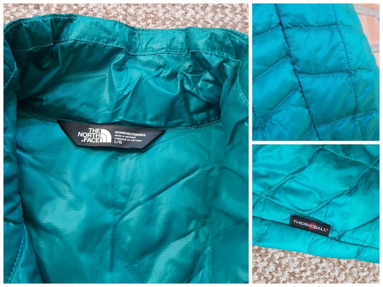 The North Face ThermoBall жіночий пуховик куртка оригінал L