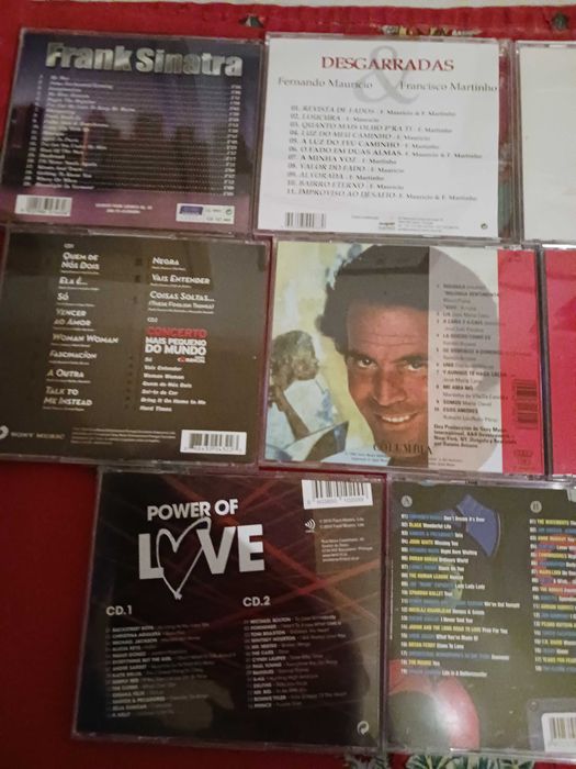 Lote de 11 cds originais,impecáveis